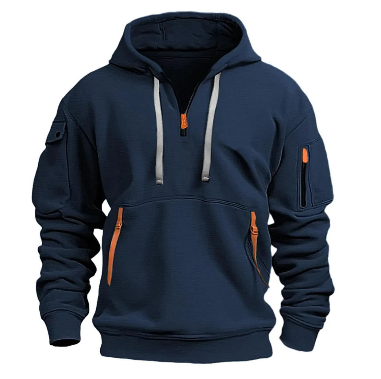 Cotton Sweatshirt Men's  Plus Size Pullover Fashion Sweatshirt