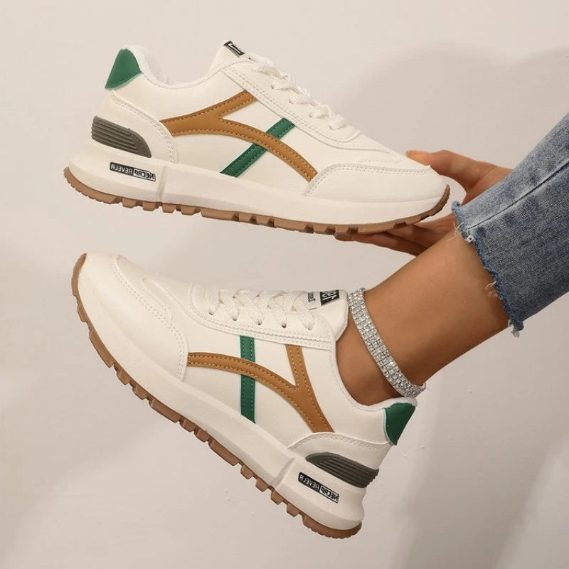Retro-Inspired Unisex Sneakers for women's  Stylish walking shoes  Meets Comfort
