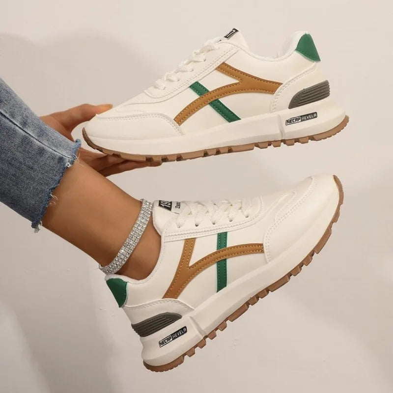 Retro-Inspired Unisex Sneakers for women's  Stylish walking shoes  Meets Comfort