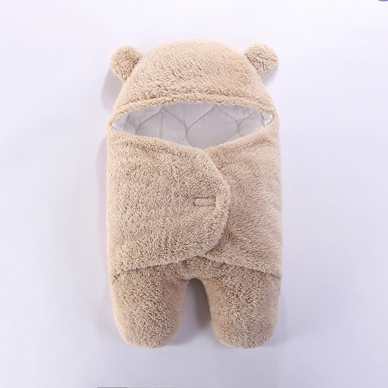 Baby Bear Fleece Swaddle Wrap – Cozy, Cuddly &amp; Cute as Can Be!