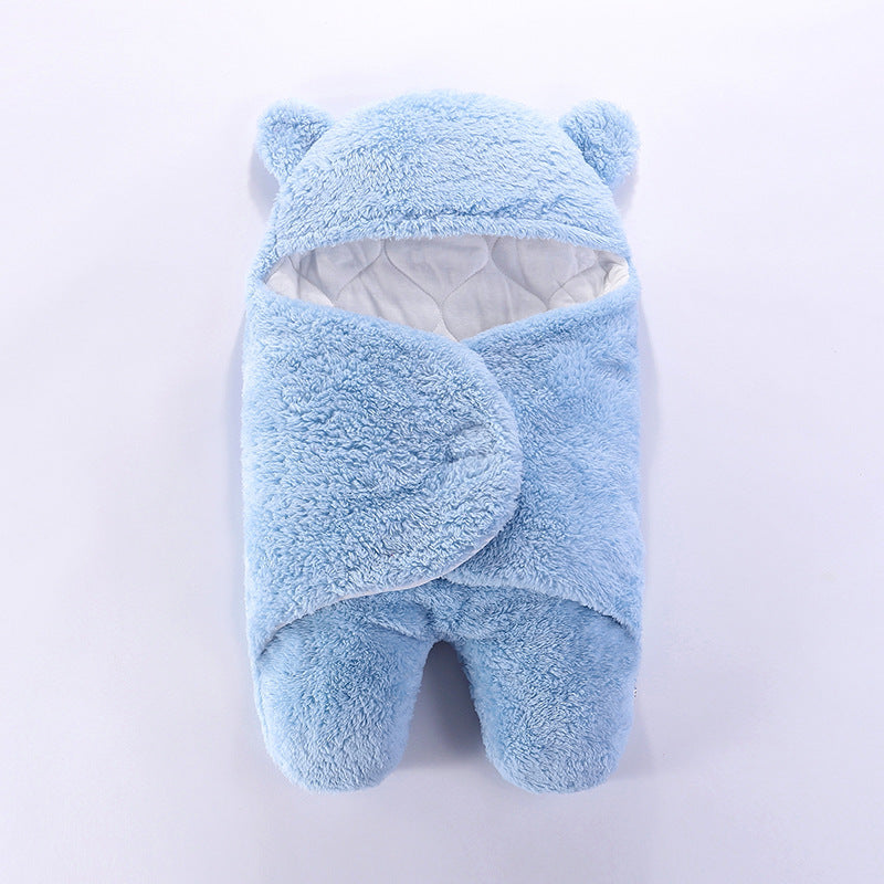 Baby Bear Fleece Swaddle Wrap – Cozy, Cuddly &amp; Cute as Can Be!