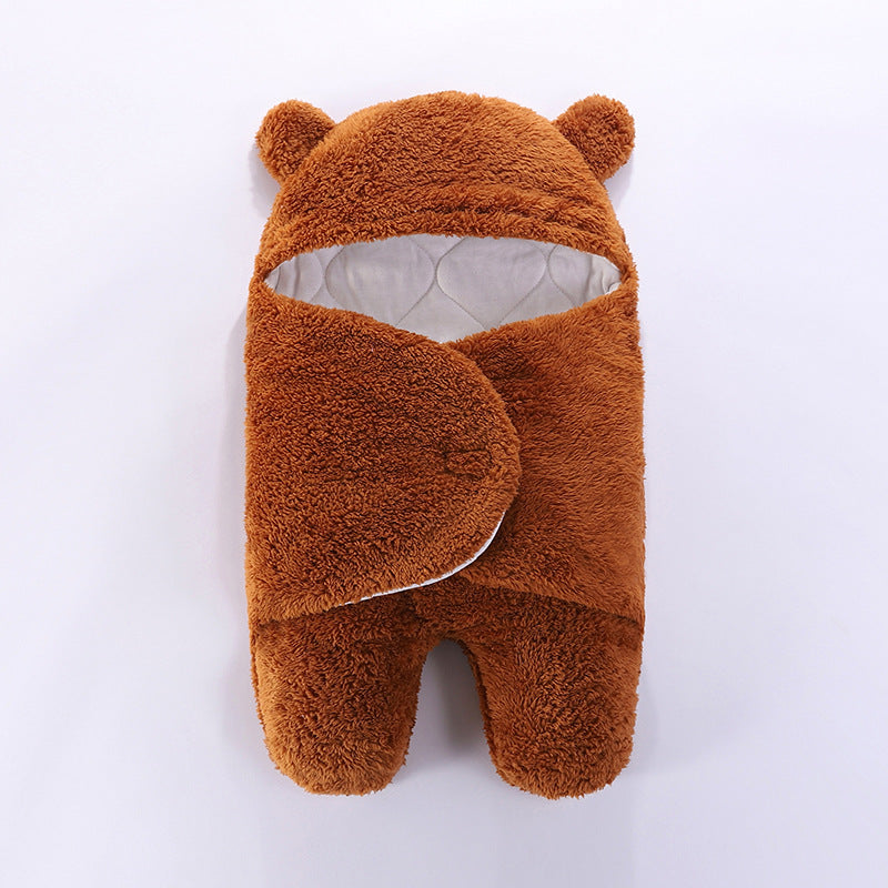 Baby Bear Fleece Swaddle Wrap – Cozy, Cuddly &amp; Cute as Can Be!