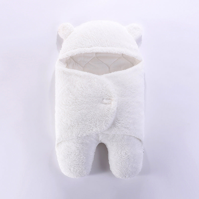Baby Bear Fleece Swaddle Wrap – Cozy, Cuddly &amp; Cute as Can Be!