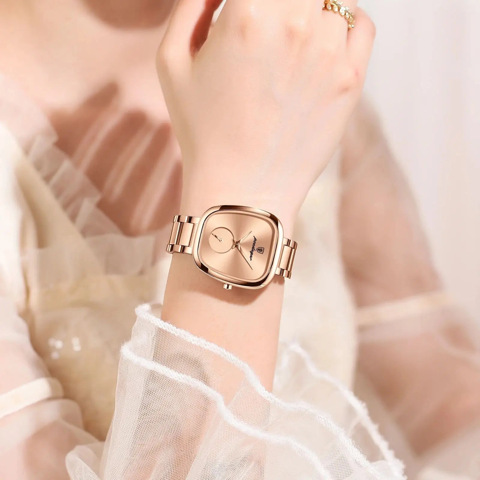 POEDAGAR Luxury Watch for Woman Waterproof Ladies Watch High Quality