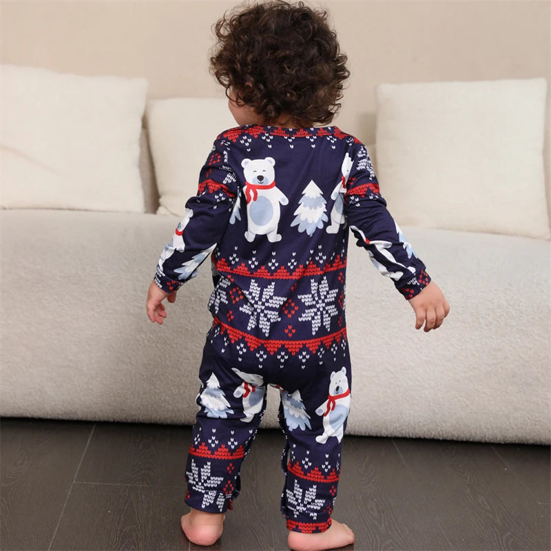 Christmas Family  Pajamas Sets for Father Mother Kids & Baby Pyjamas
