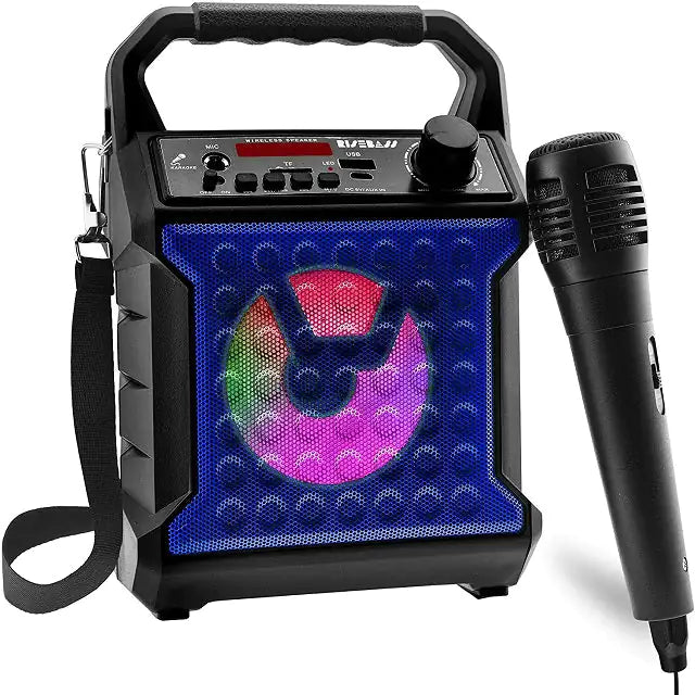 Risebass Portable Karaoke Machine with Microphone  System with Party