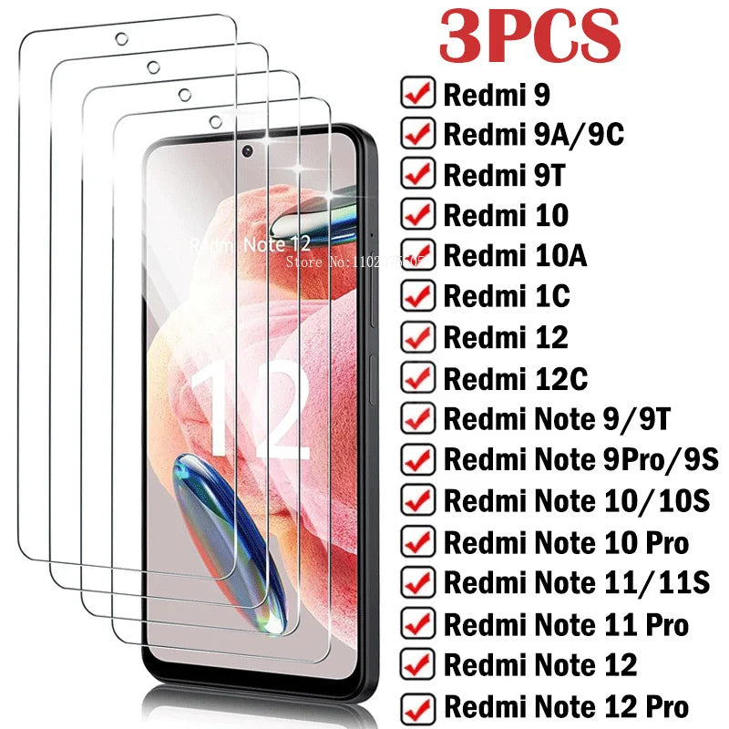 Premium Tempered Glass for Xiaomi Redmi Note Screen Protector