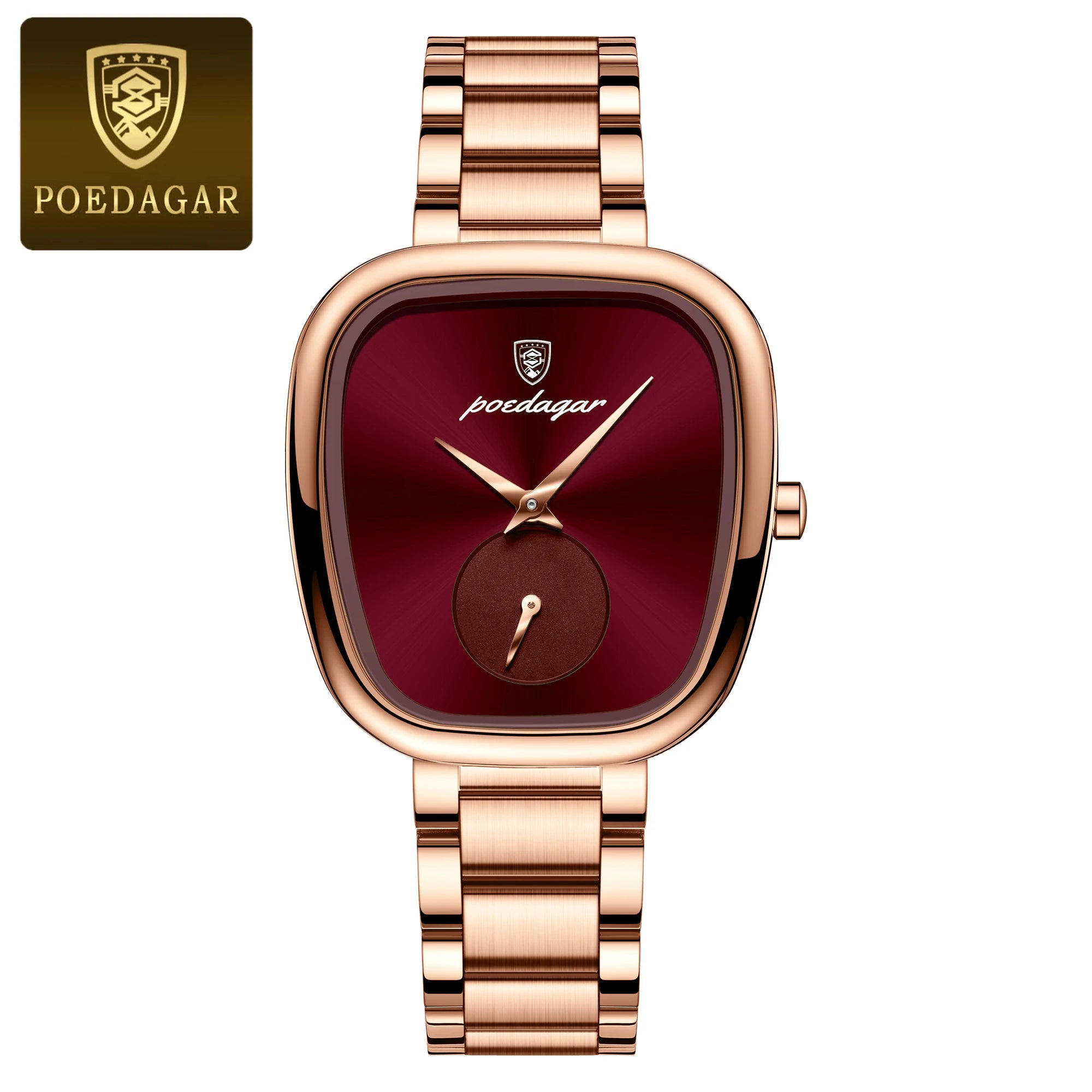 POEDAGAR Luxury Watch for Woman Waterproof Ladies Watch High Quality