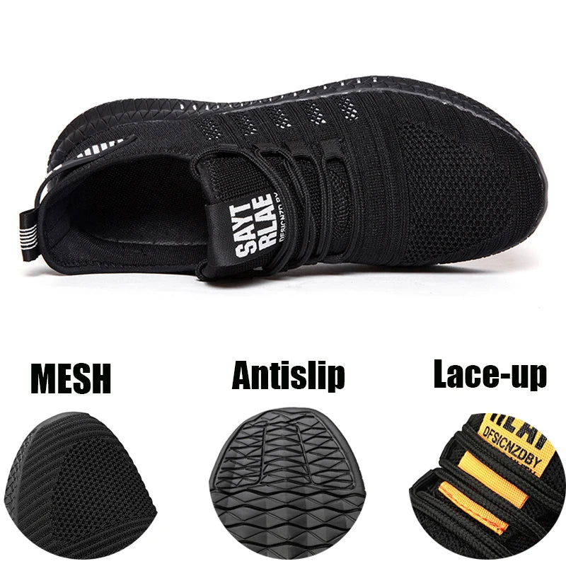 Men's Running Shoes Outdoor Breathable Men Sports Shoes Anti-slip