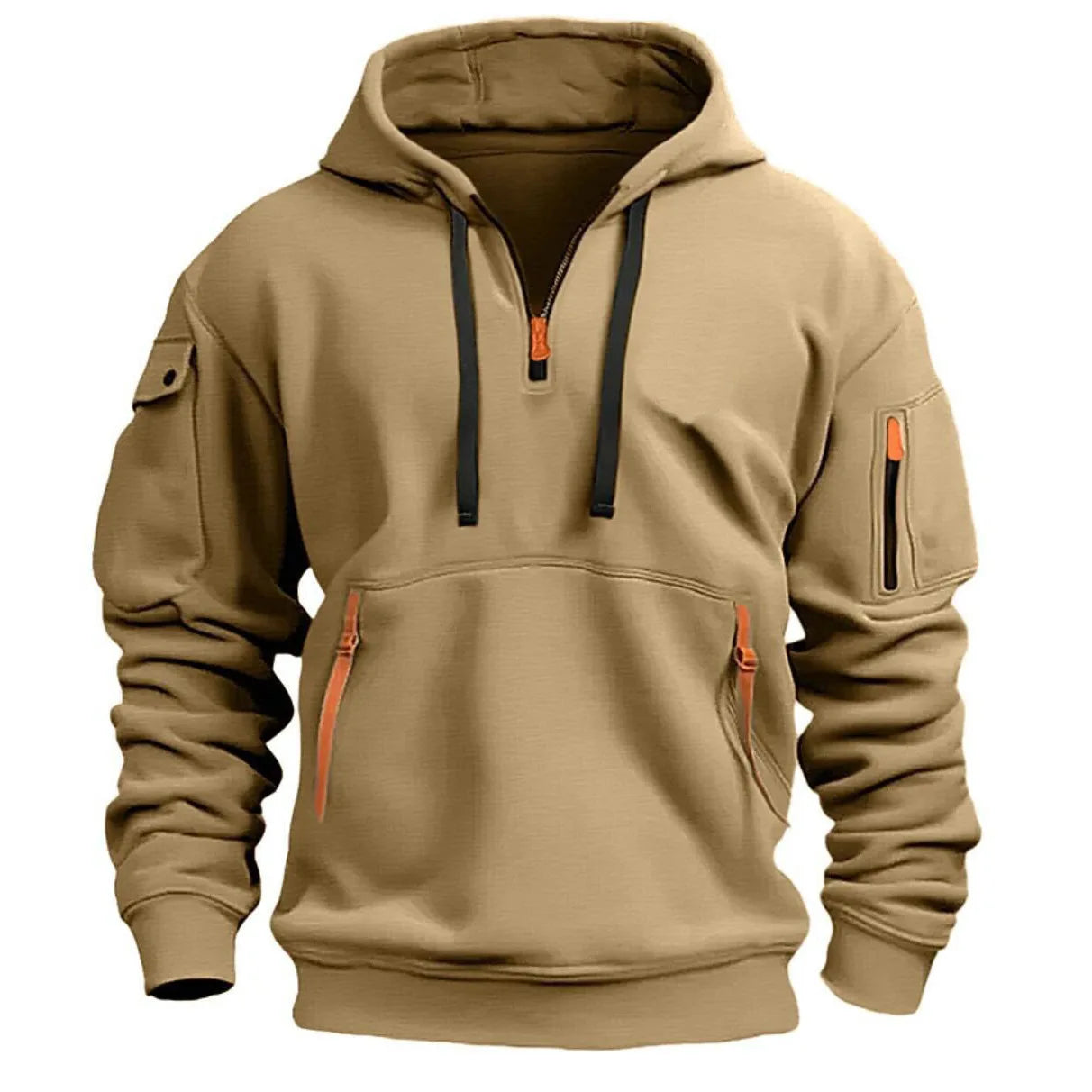 Cotton Sweatshirt Men's  Plus Size Pullover Fashion Sweatshirt