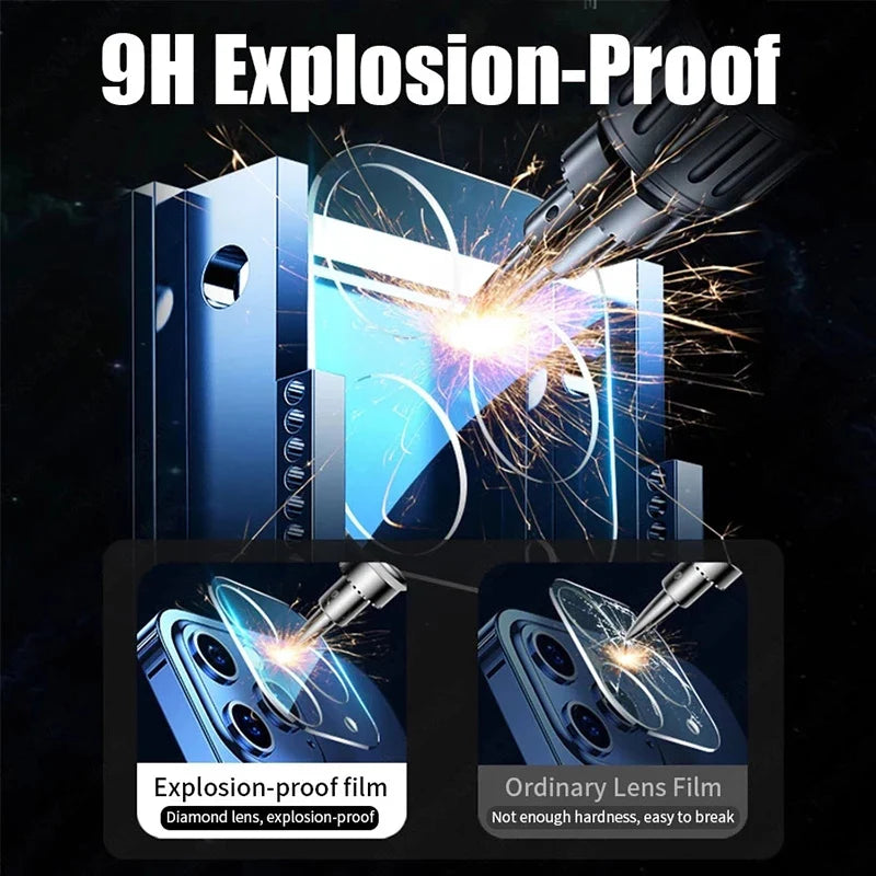 HD Camera Lens Protection Glass Film For iPhone 14 15 Pro Max 15 Plus