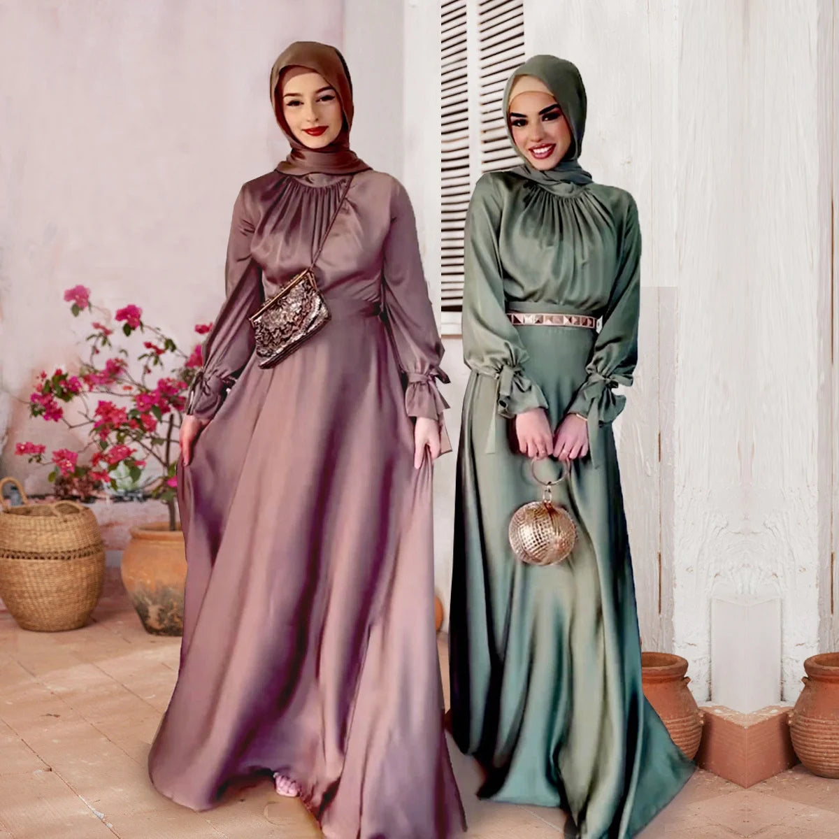 Fashion Dubai Turkey Dress  Abaya Women Muslim Dresses (Copy)