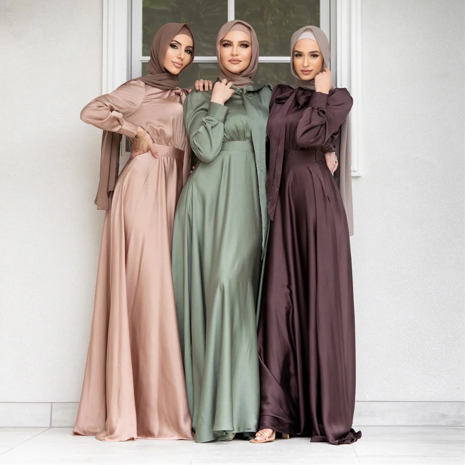 Islam Jilbab Luxury Prayer Newest Long Sleeve Elegant