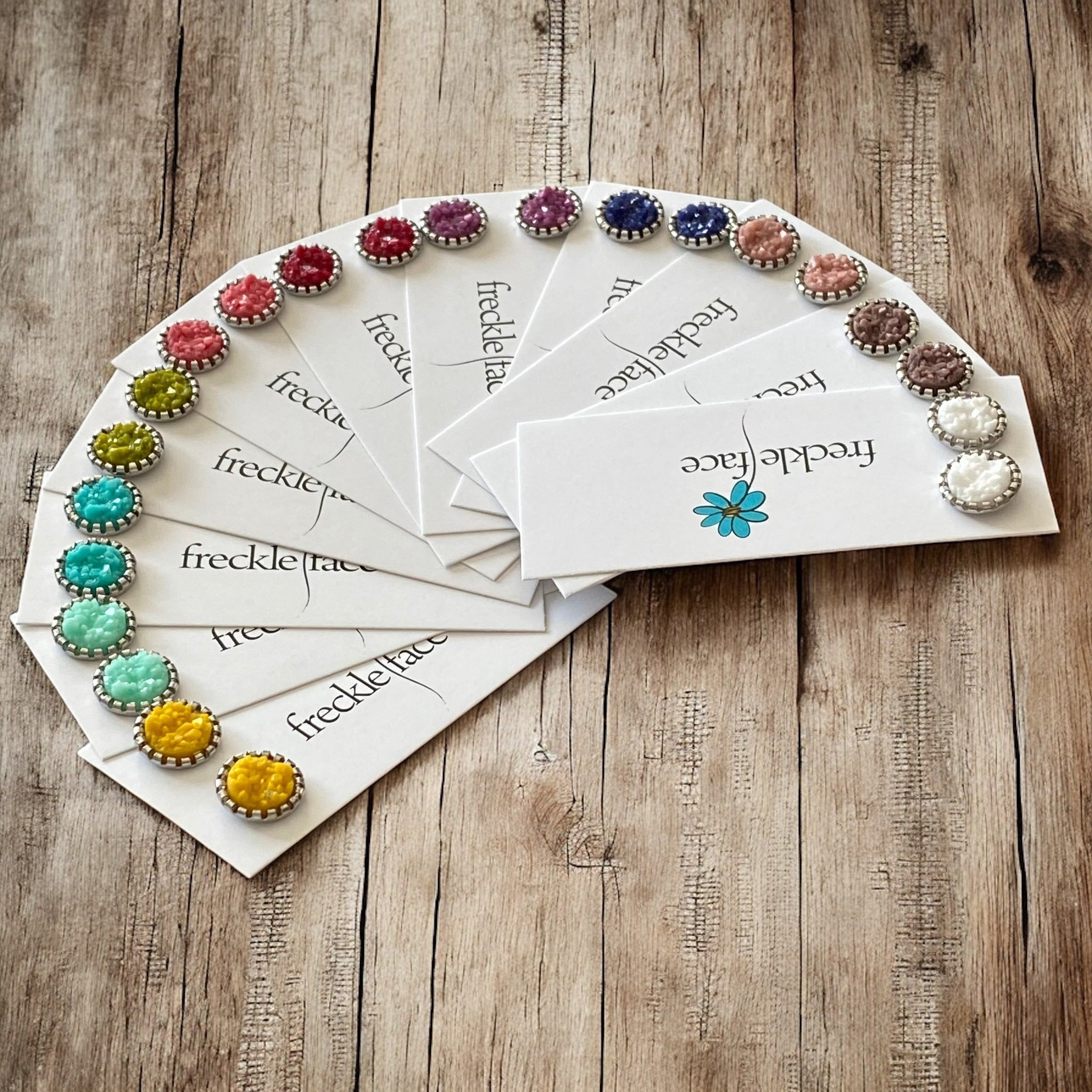 Matte Spring Color Studs 10mm