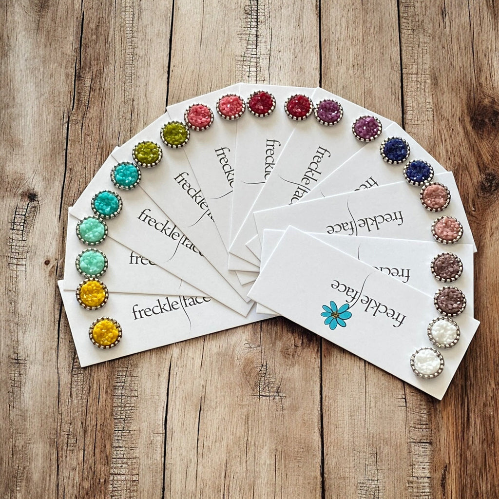 Matte Spring Color Studs 10mm