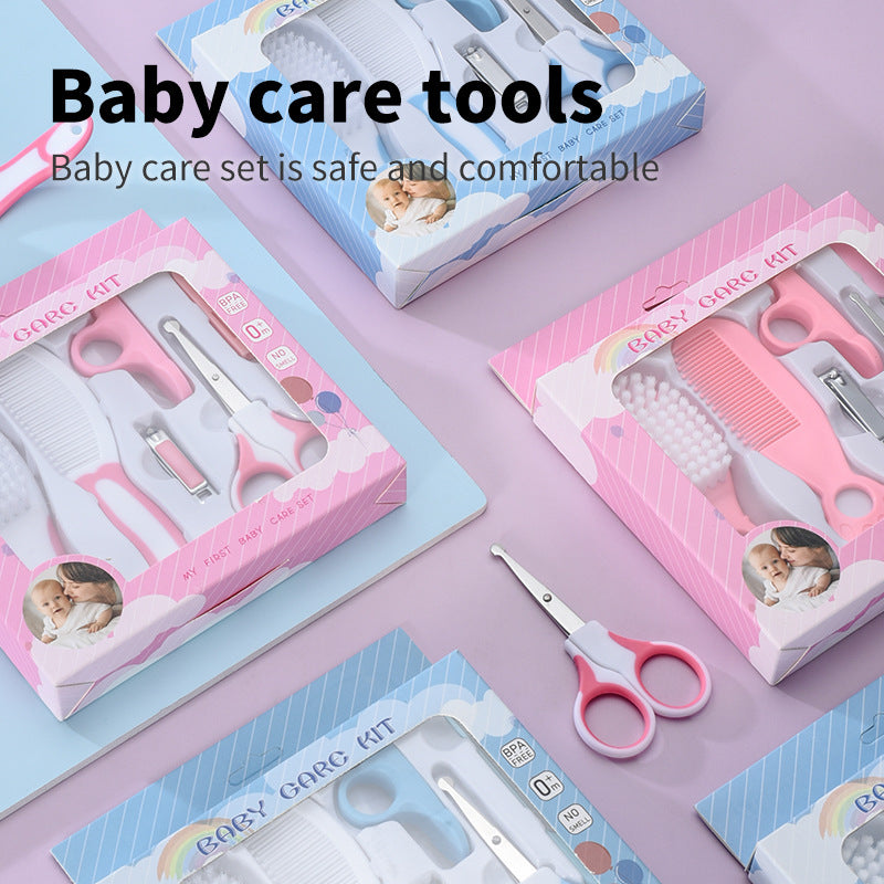 Baby care gift boxed dropper baby nail clipper care 6 piece set