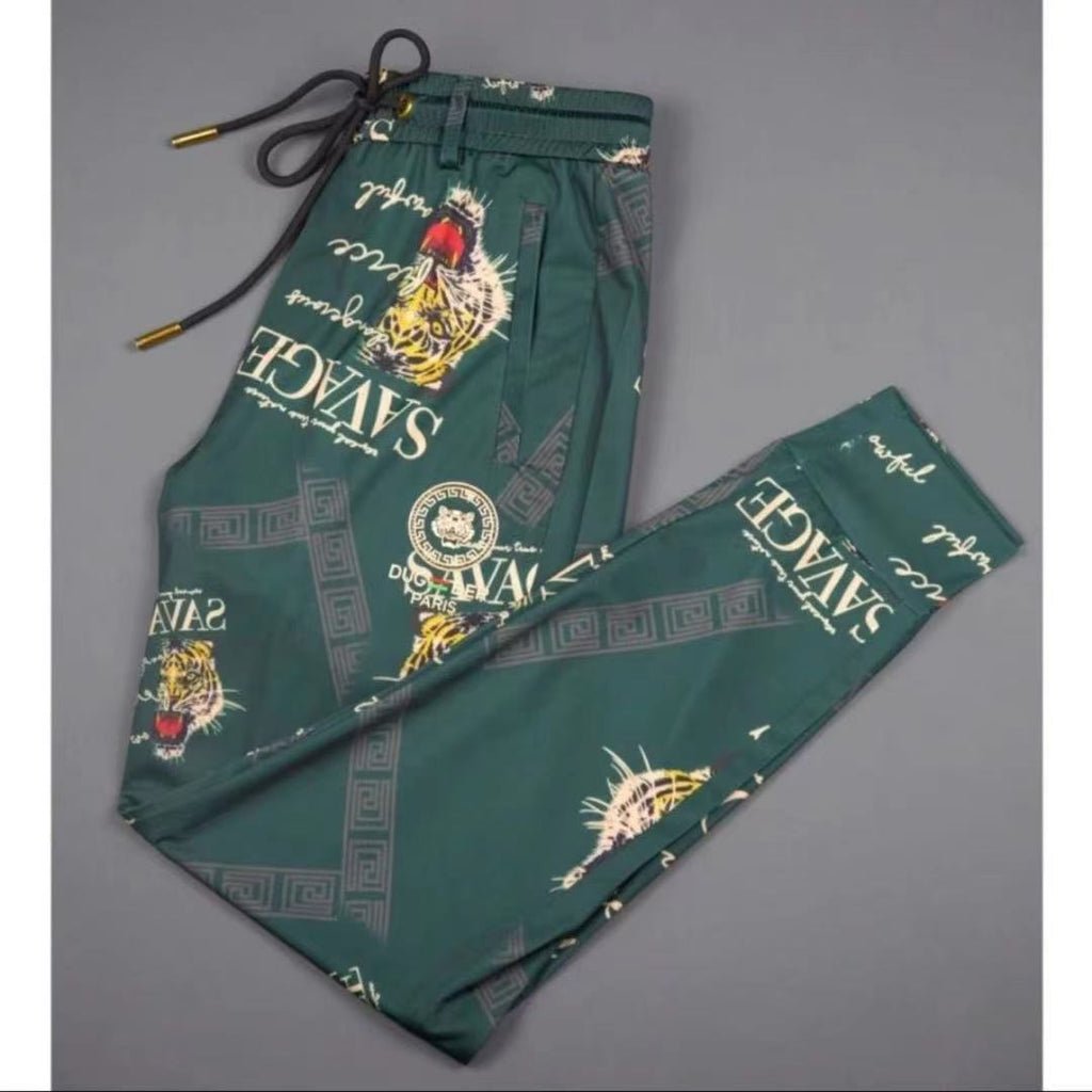 Men's Designer Pattern Luxury Comfortable Summer Leggings