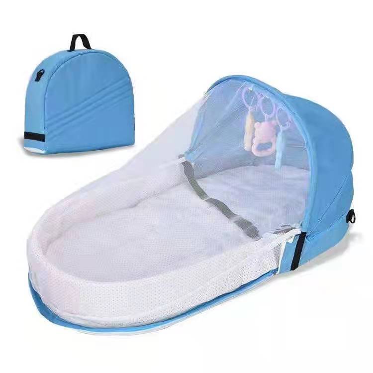 Newborn Baby Bionic Isolation Bed Mosquito-proof Folding Bed Medium Bed Convenient