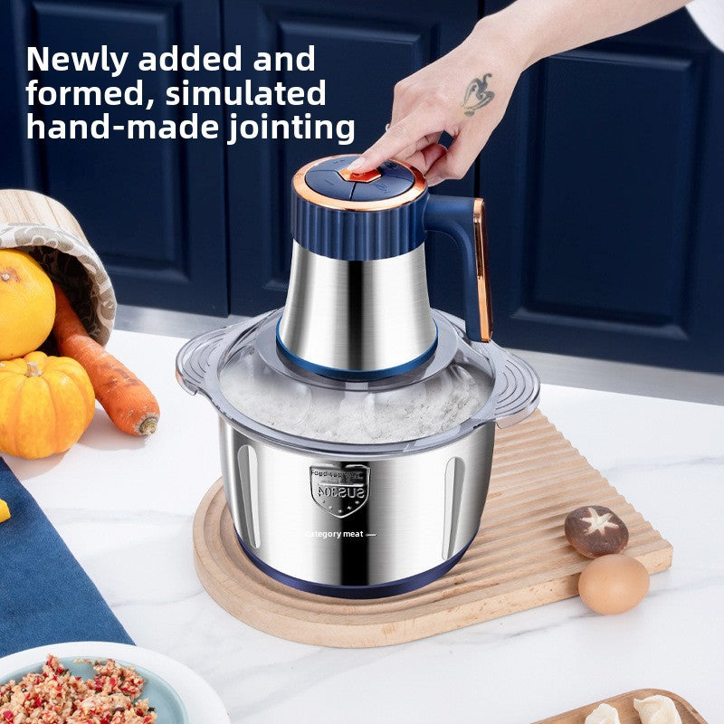 500W Meat Grinder - Stainless Steel | Multi-Functional Food Processor - KitchenMasters