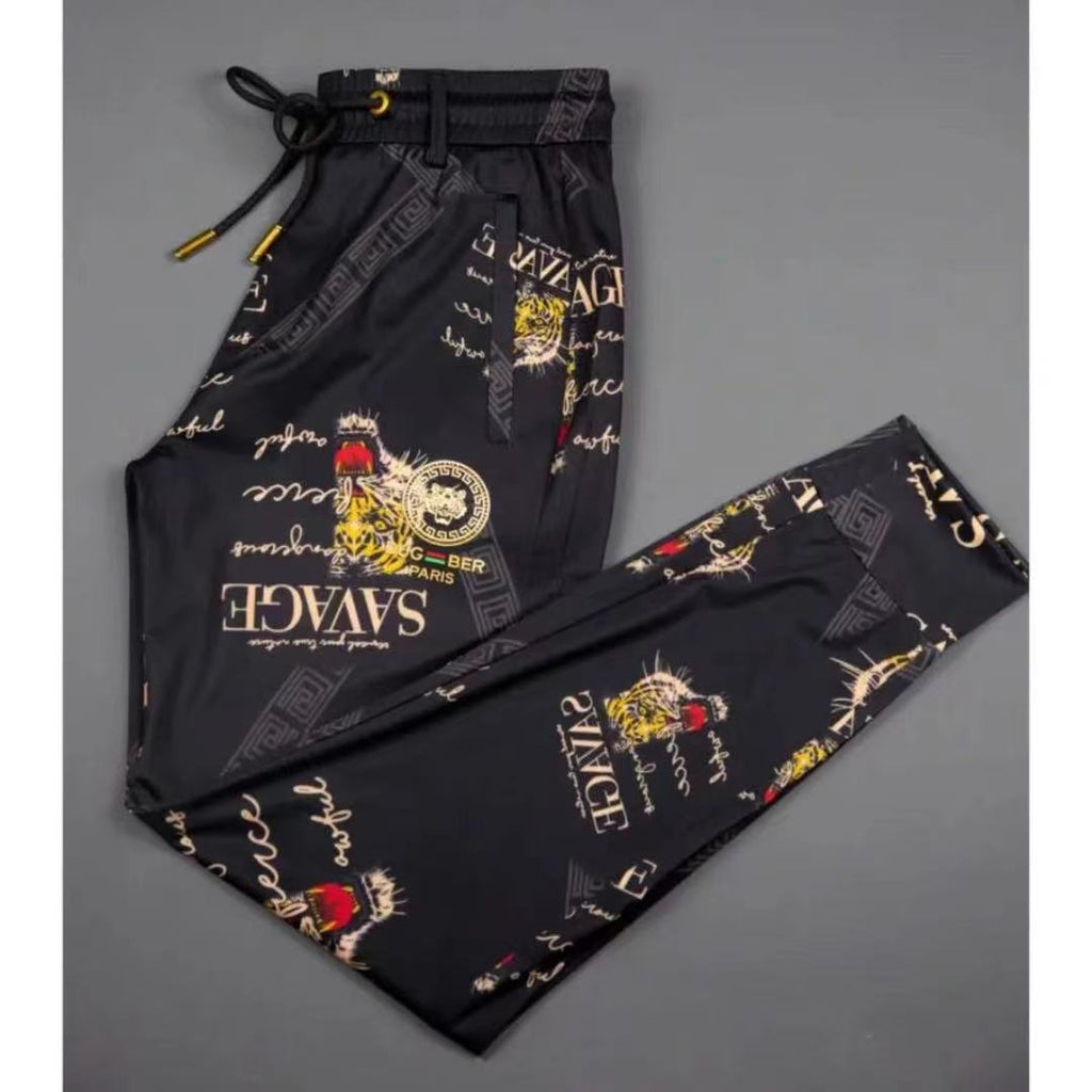 Men's Designer Pattern Luxury Comfortable Summer Leggings