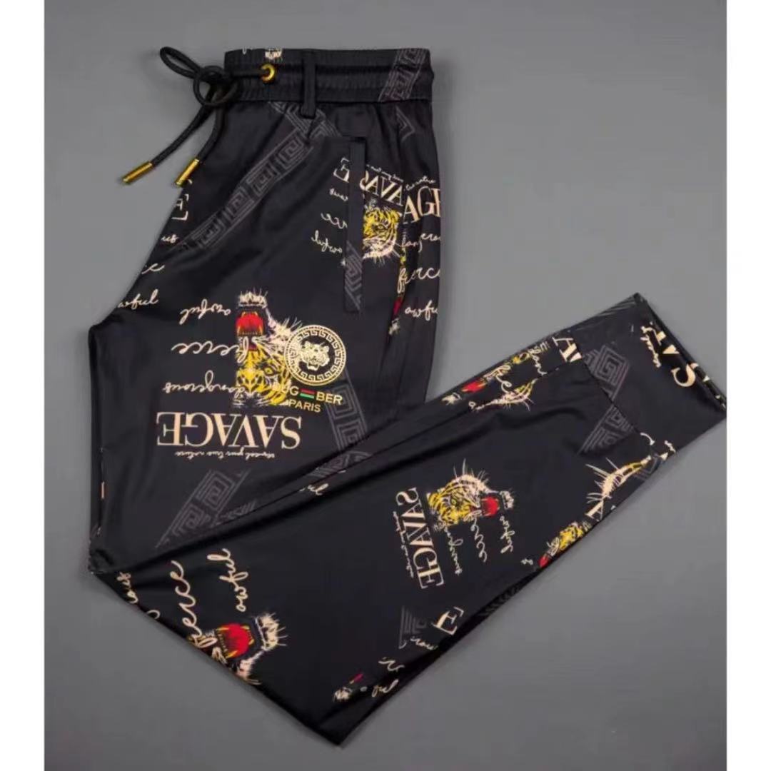 Men's Designer Pattern Luxury Comfortable Summer Leggings