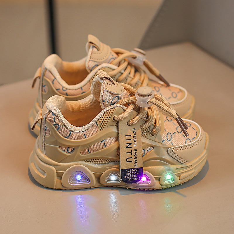 Kids' LED Light-up Sneakers Flashing shoes for Girls