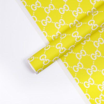 New big brand flower wrapping paper waterproof art paper high-grade rose