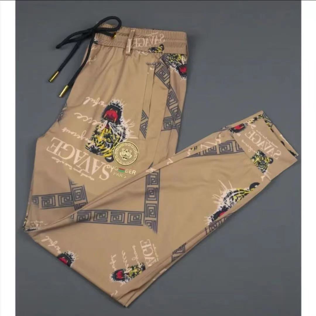Men's Designer Pattern Luxury Comfortable Summer Leggings