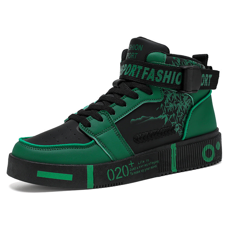 Fashion High Top Sneakers - Trendy Athletic Shoes for Men & Women