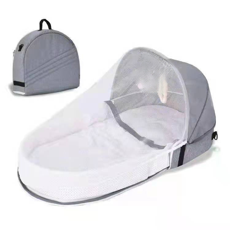 Newborn Baby Bionic Isolation Bed Mosquito-proof Folding Bed Medium Bed Convenient