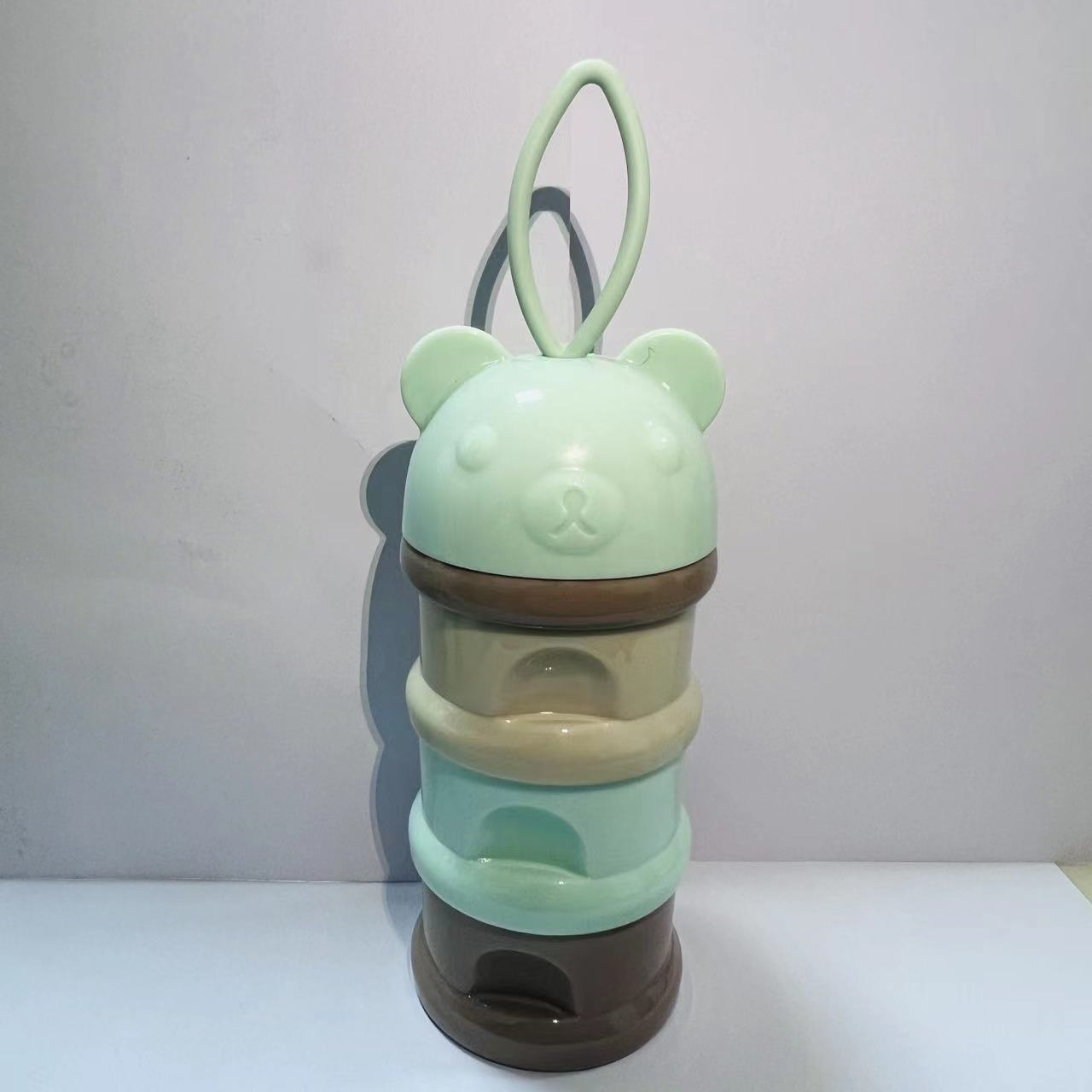 Baby Portable Four-Layer Milk Powder snack container
