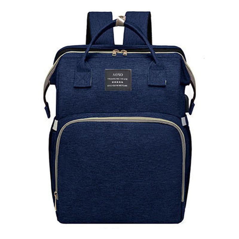 Diaper backpack, stylish waterproof baby bag unisex