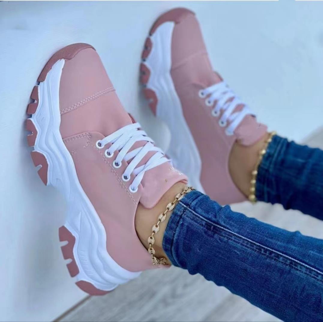 canvas shoes women's foreign trade large size casual shoes sneakers