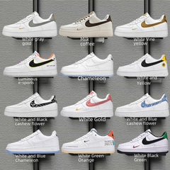 Air Force shoes athleisure AJ men's shoes and breathable pure original women's