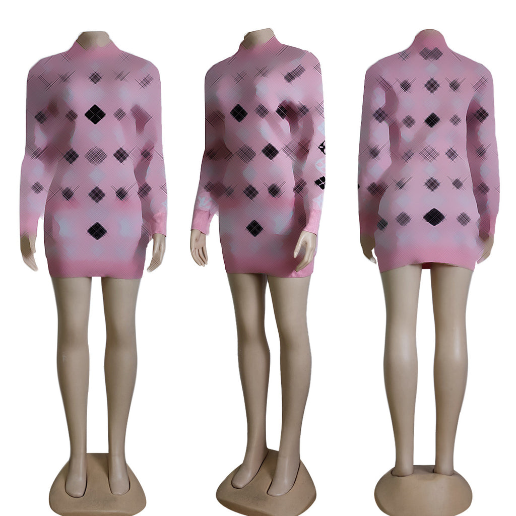 European and American Cross Border Women's Sweater Autumn Winter Sweate