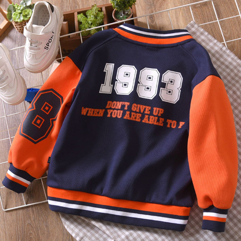 Boys Baseball Jacket 1992 - Kids Varsity Sports Jacket