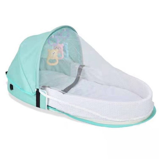 Newborn Baby Bionic Isolation Bed Mosquito-proof Folding Bed Medium Bed Convenient