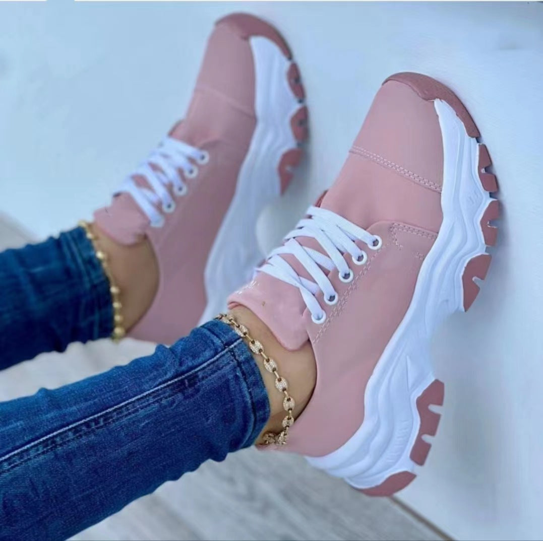 canvas shoes women's foreign trade large size casual shoes sneakers