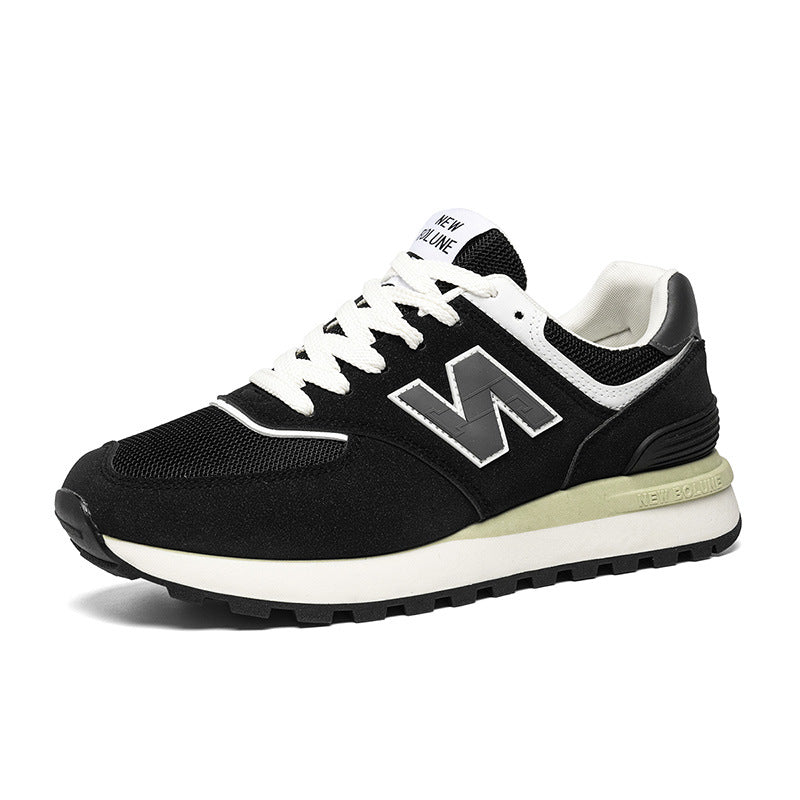 Brand vintage color blocking Forrest Gump men's casual shoes are versatile breathable and light running trend sneakers classic 574