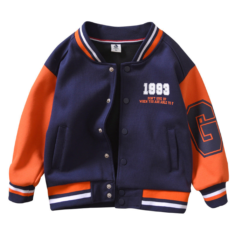 Boys Baseball Jacket 1992 - Kids Varsity Sports Jacket