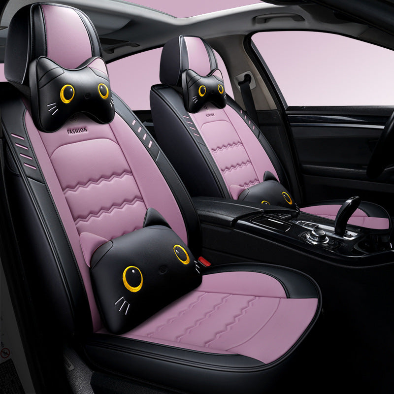 Car seat cushion four seasons  cartoon car seat cover goddess seat