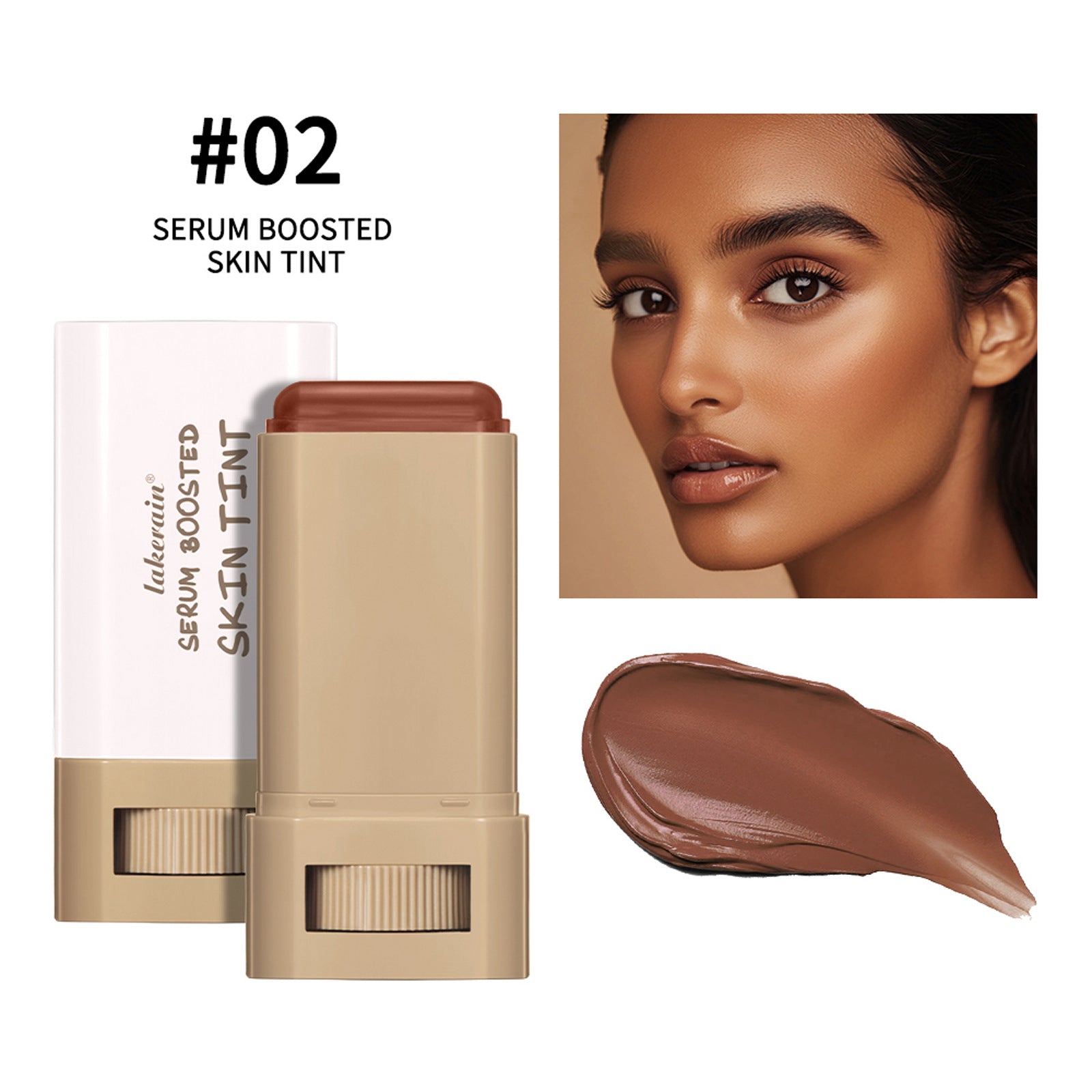 Lakerain Multi-Color Hydrating Serum Stick Naturally Fits and Brightens  buy two minimum