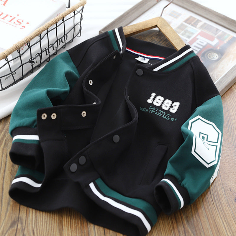 Boys Baseball Jacket 1992 - Kids Varsity Sports Jacket