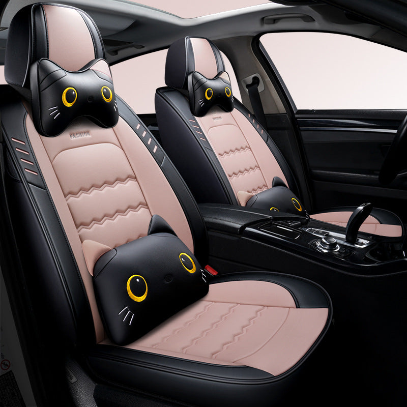 Car seat cushion four seasons  cartoon car seat cover goddess seat
