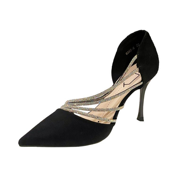 Stiletto heels female net red fairy fashion OL sandals on behalf