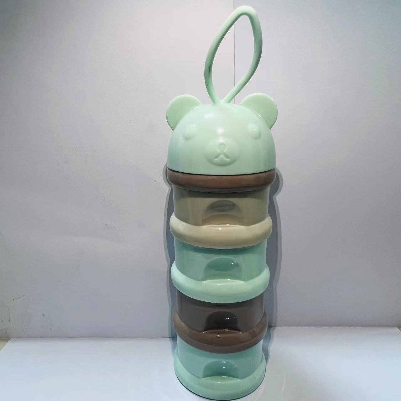 Baby Portable Four-Layer Milk Powder snack container