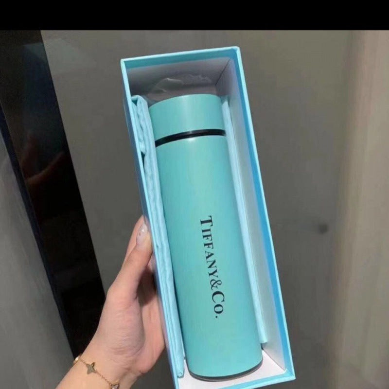 Smart high-value water cup, digital display measuring thermos cup