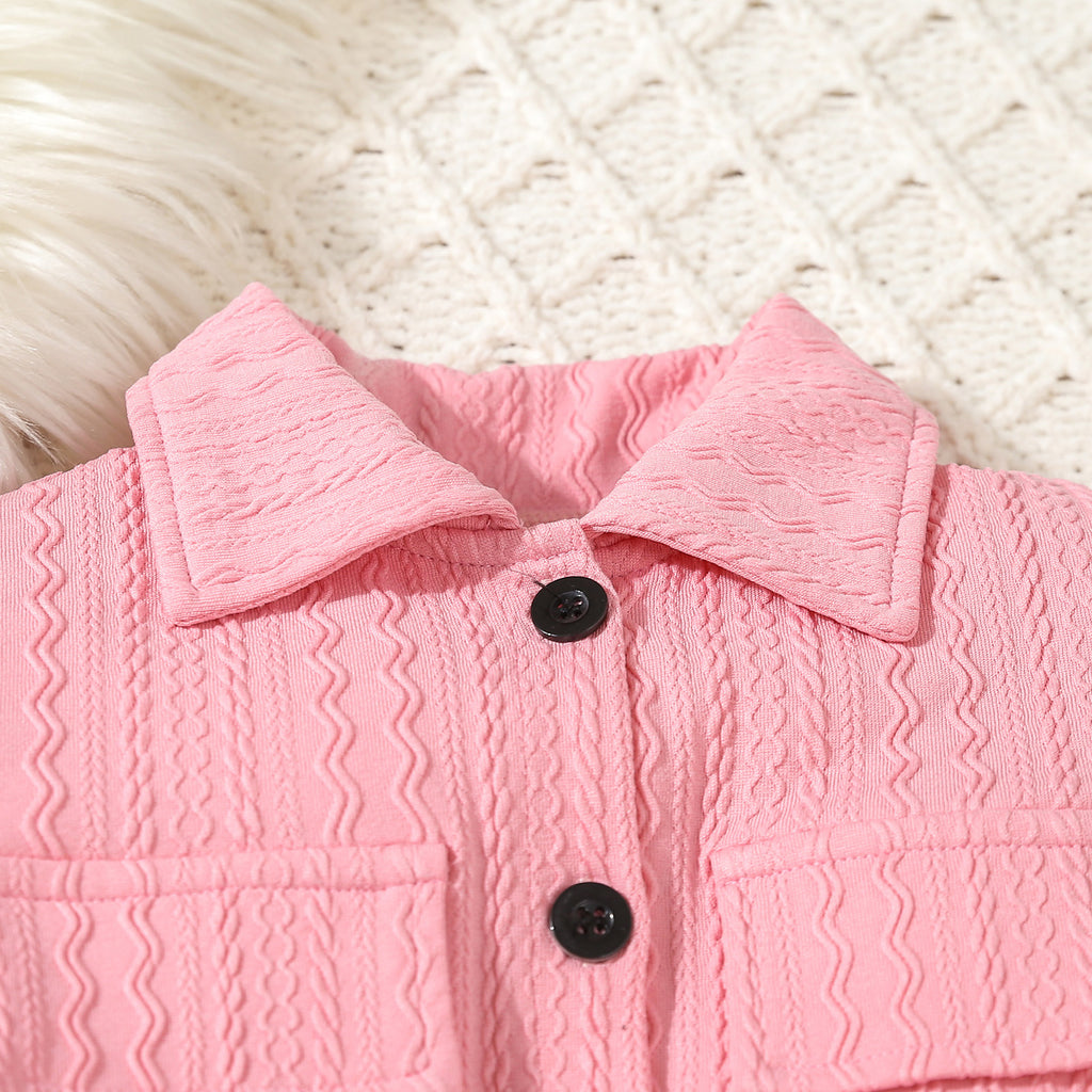 Stylish Pink Skirt Set for Girls – Trendy &amp; Adorable Outfit