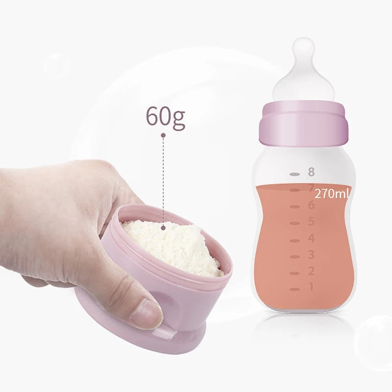 Baby Portable Four-Layer Milk Powder snack container