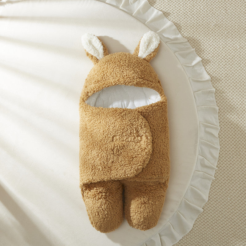 Baby Bear Fleece Swaddle Wrap – Cozy, Cuddly &amp; Cute as Can Be!